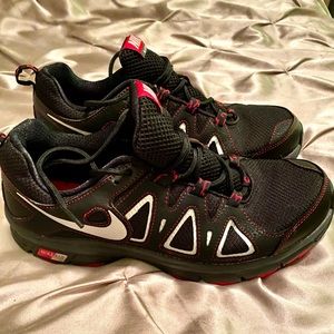 Black and Pink Nike Running Shoes